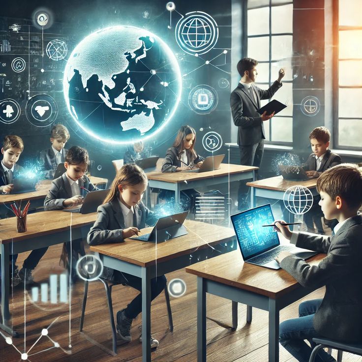 Students learning in workshop